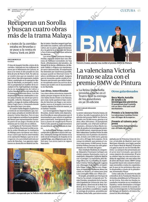ABC MADRID 16-10-2020 página 45