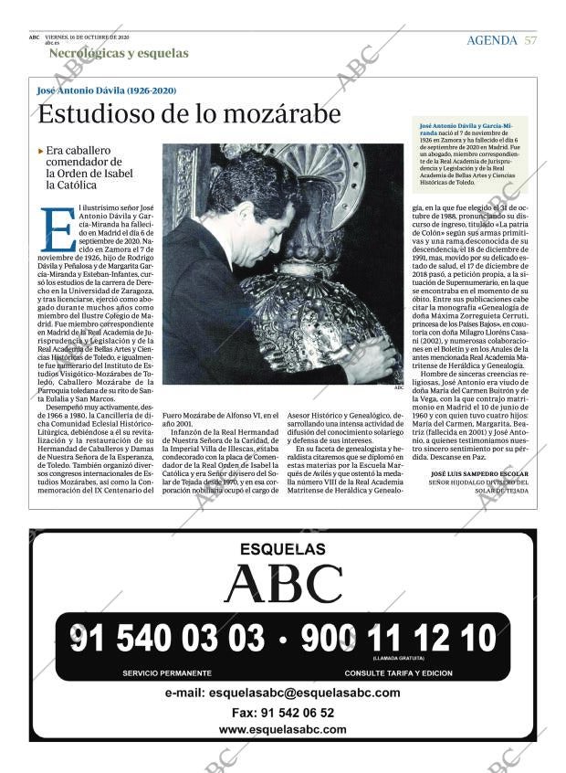 ABC MADRID 16-10-2020 página 57