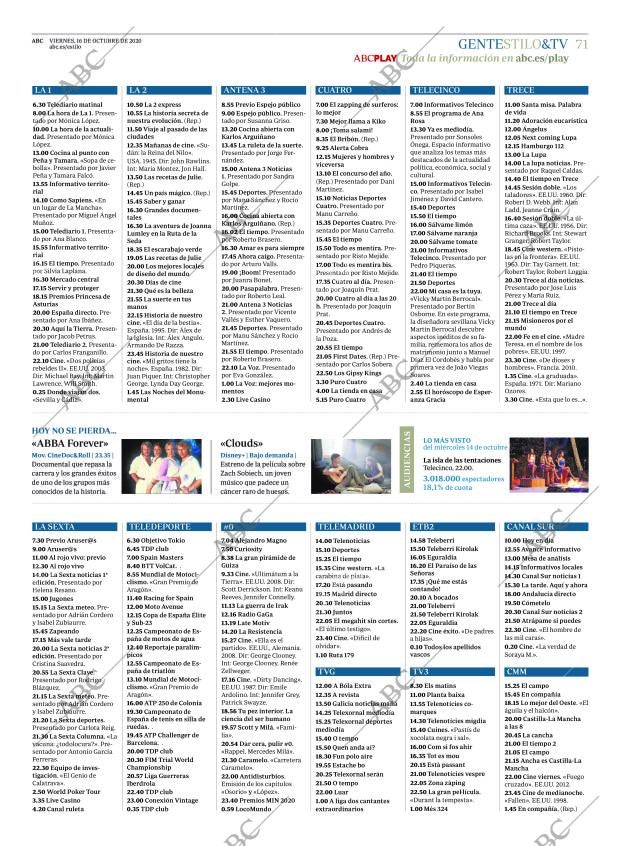ABC MADRID 16-10-2020 página 71
