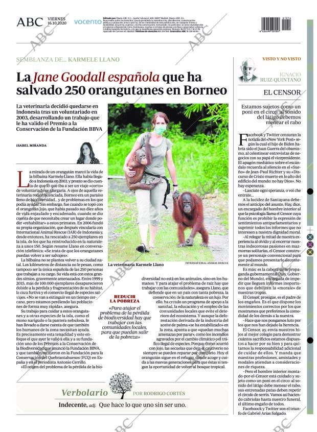 ABC MADRID 16-10-2020 página 72