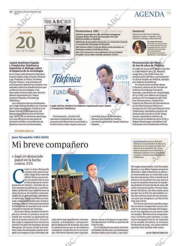 ABC MADRID 20-10-2020 página 55