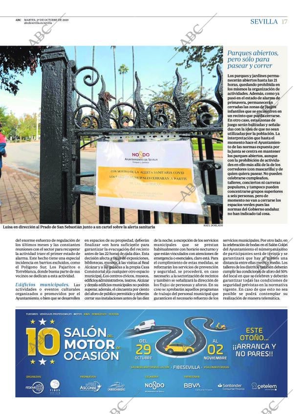 ABC SEVILLA 27-10-2020 página 17