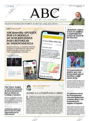 ABC SEVILLA 27-10-2020 página 2