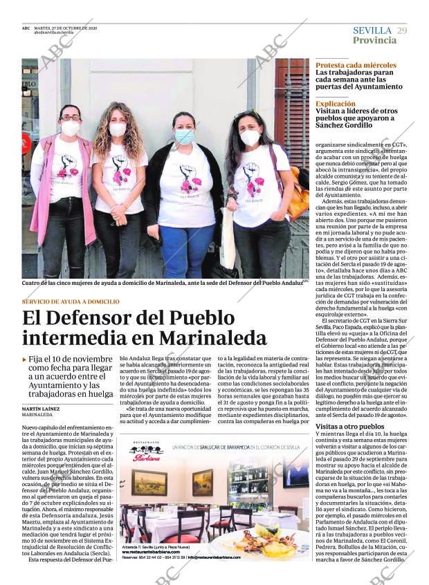 ABC SEVILLA 27-10-2020 página 29