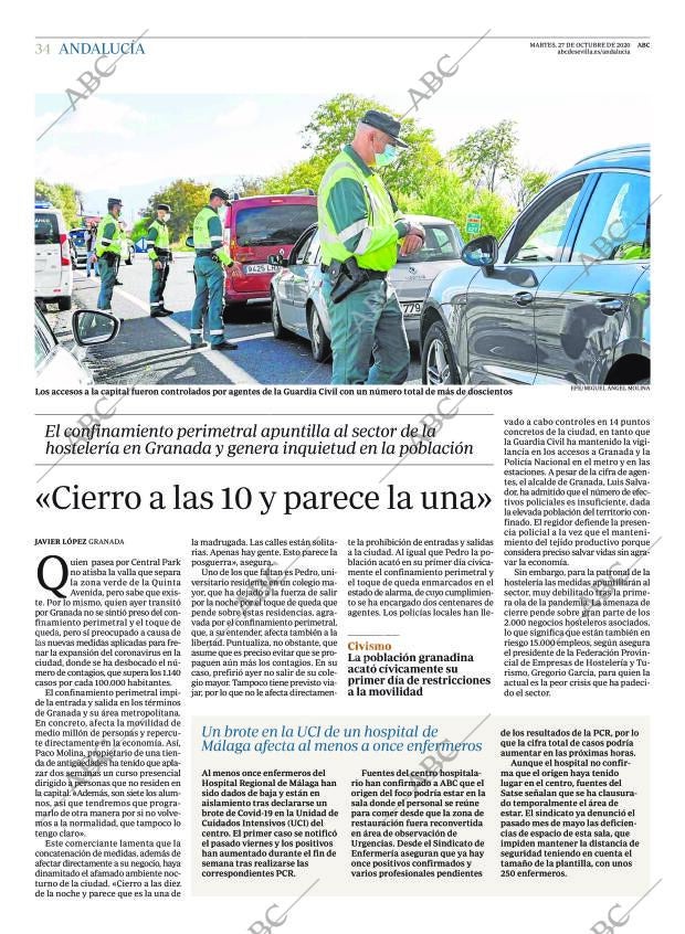 ABC SEVILLA 27-10-2020 página 34