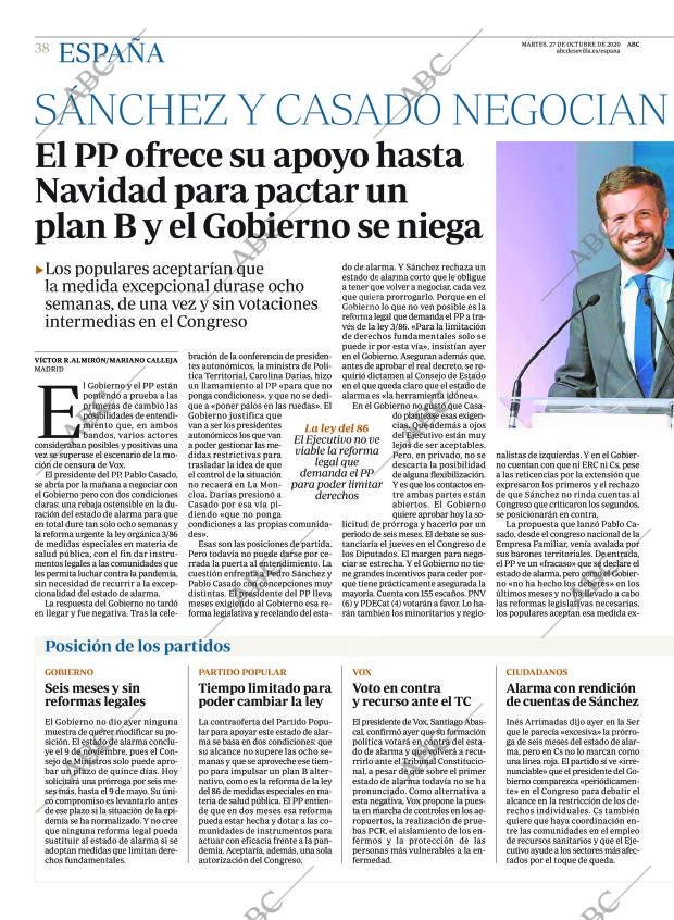 ABC SEVILLA 27-10-2020 página 38
