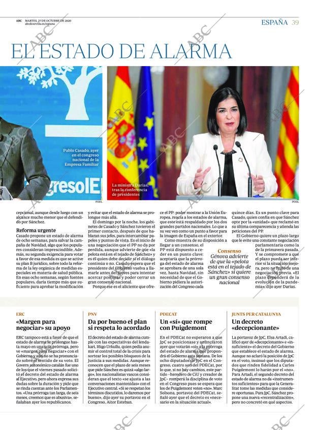 ABC SEVILLA 27-10-2020 página 39