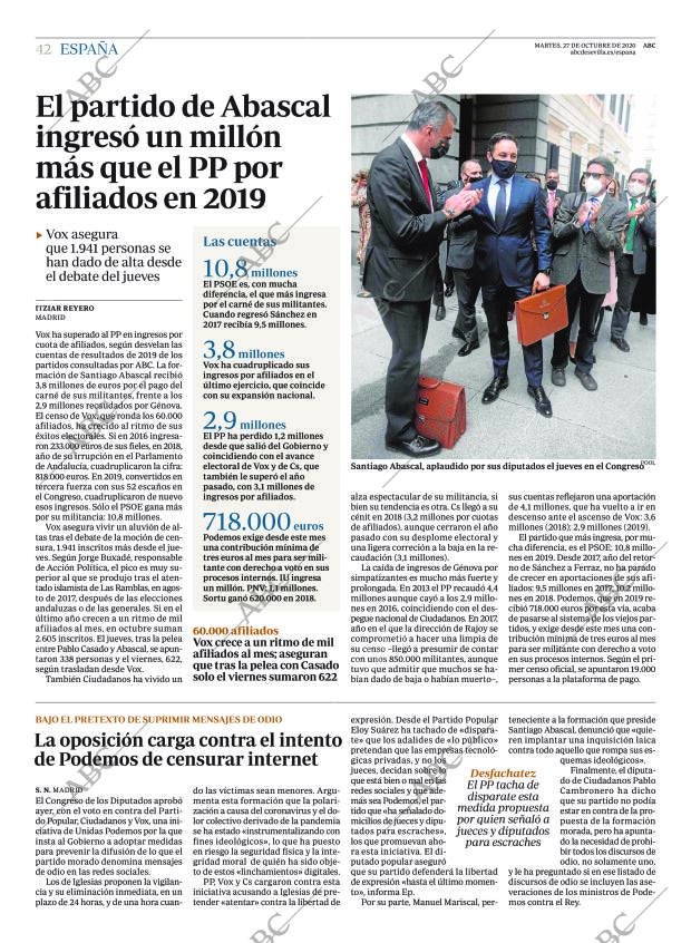 ABC SEVILLA 27-10-2020 página 42