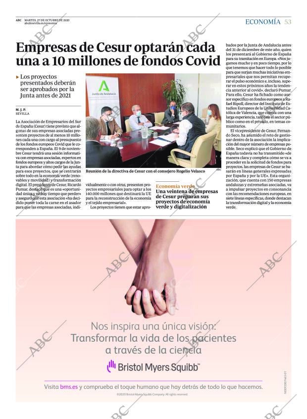 ABC SEVILLA 27-10-2020 página 53