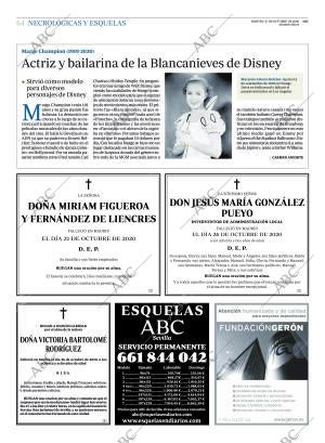 ABC SEVILLA 27-10-2020 página 64