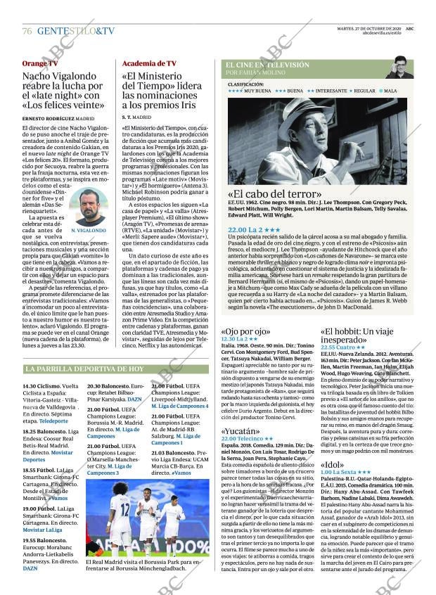 ABC SEVILLA 27-10-2020 página 76