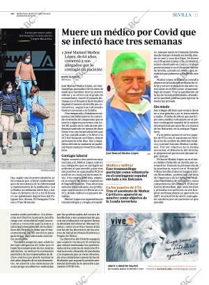 ABC SEVILLA 28-10-2020 página 21
