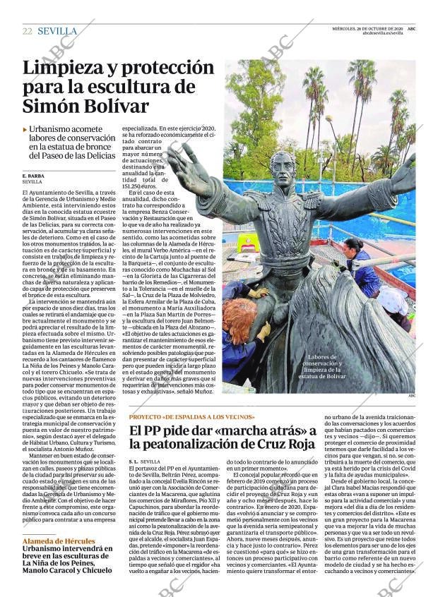ABC SEVILLA 28-10-2020 página 22