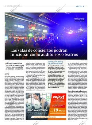 ABC SEVILLA 28-10-2020 página 23