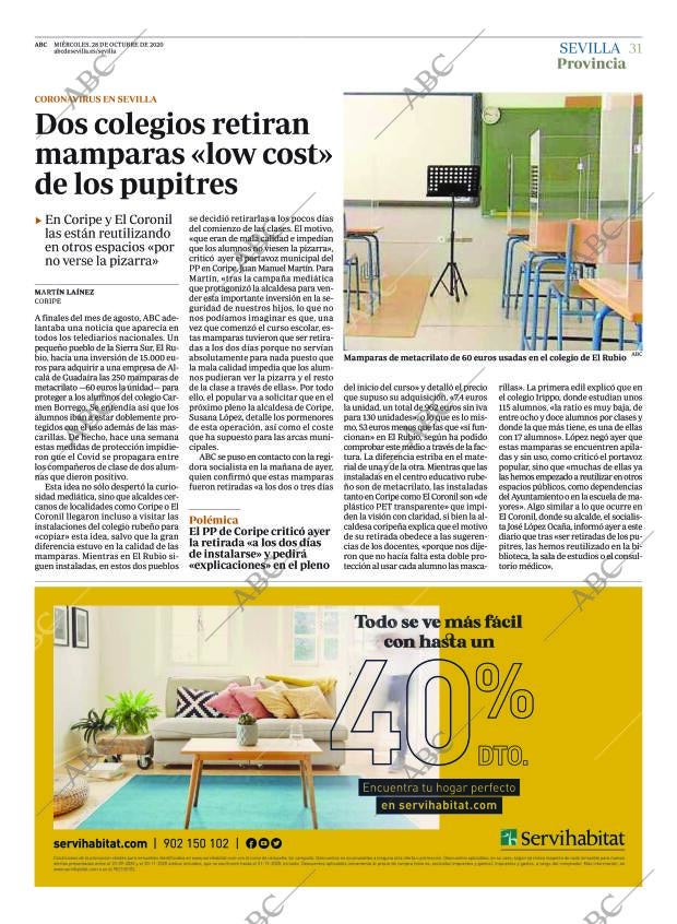 ABC SEVILLA 28-10-2020 página 31