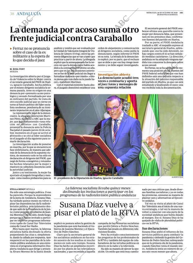 ABC SEVILLA 28-10-2020 página 38