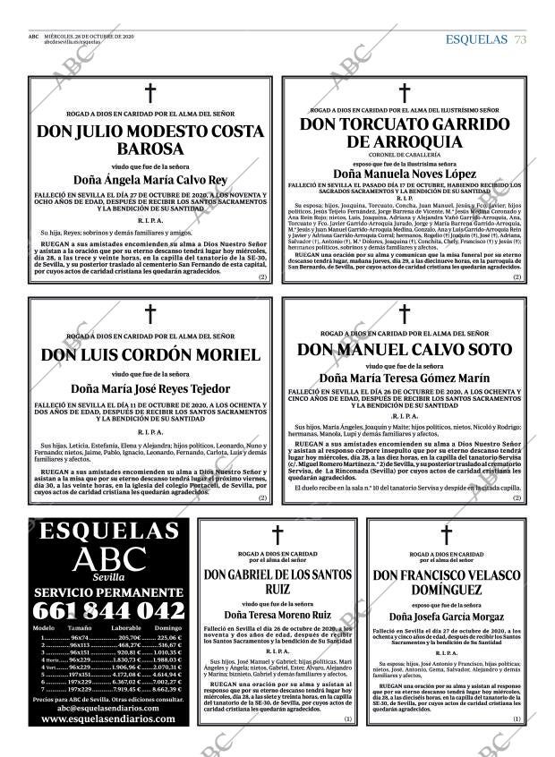 ABC SEVILLA 28-10-2020 página 73