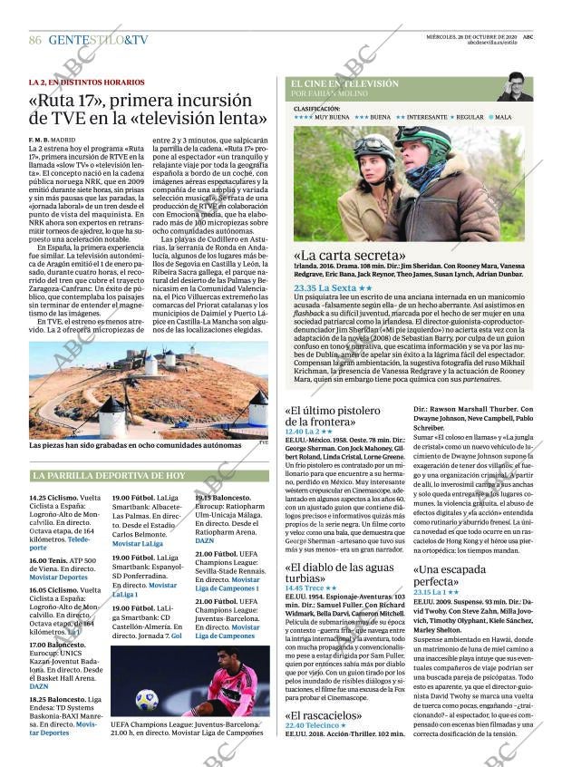 ABC SEVILLA 28-10-2020 página 86
