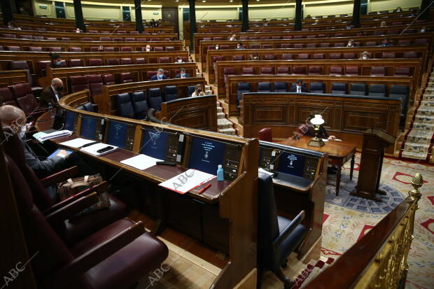 Pleno sesión debate sobre la aprobación del estado de alarma