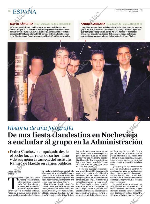 ABC MADRID 30-10-2020 página 16