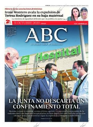 ABC CORDOBA 31-10-2020 página 1