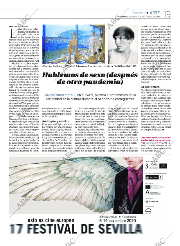 CULTURAL MADRID 31-10-2020 página 19