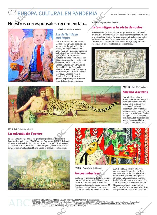 CULTURAL MADRID 31-10-2020 página 2