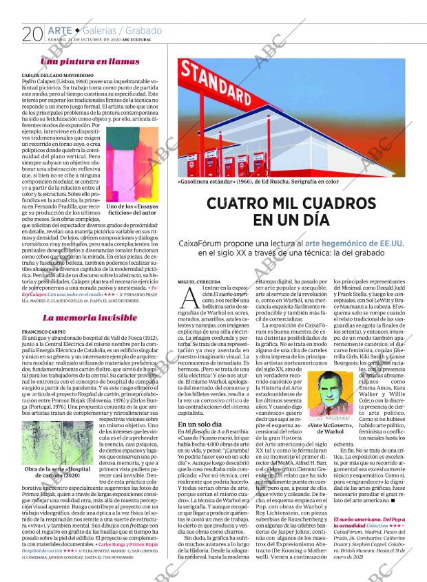 CULTURAL MADRID 31-10-2020 página 20