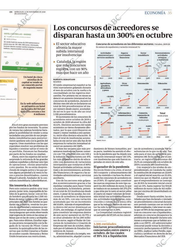 ABC MADRID 11-11-2020 página 35