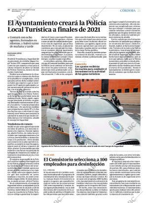 ABC CORDOBA 14-11-2020 página 21