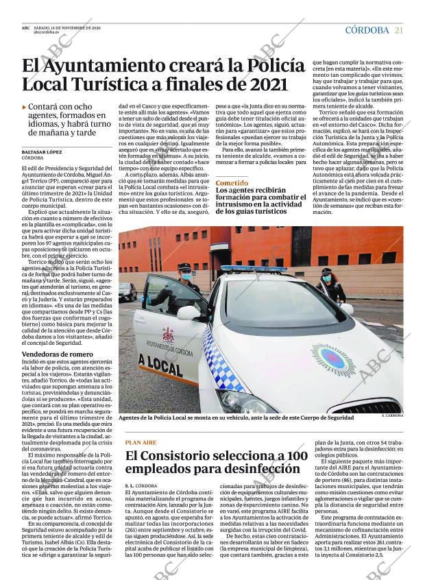 ABC CORDOBA 14-11-2020 página 21