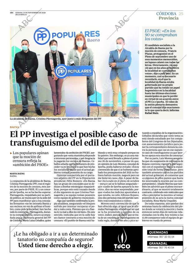 ABC CORDOBA 14-11-2020 página 25