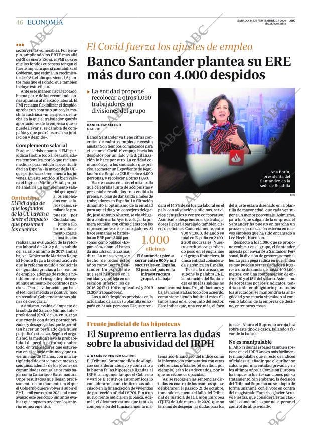 ABC CORDOBA 14-11-2020 página 46