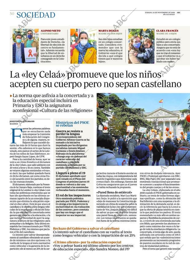 ABC CORDOBA 14-11-2020 página 50