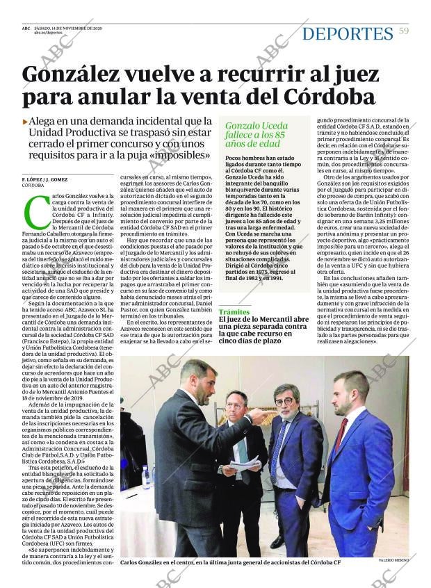 ABC CORDOBA 14-11-2020 página 59