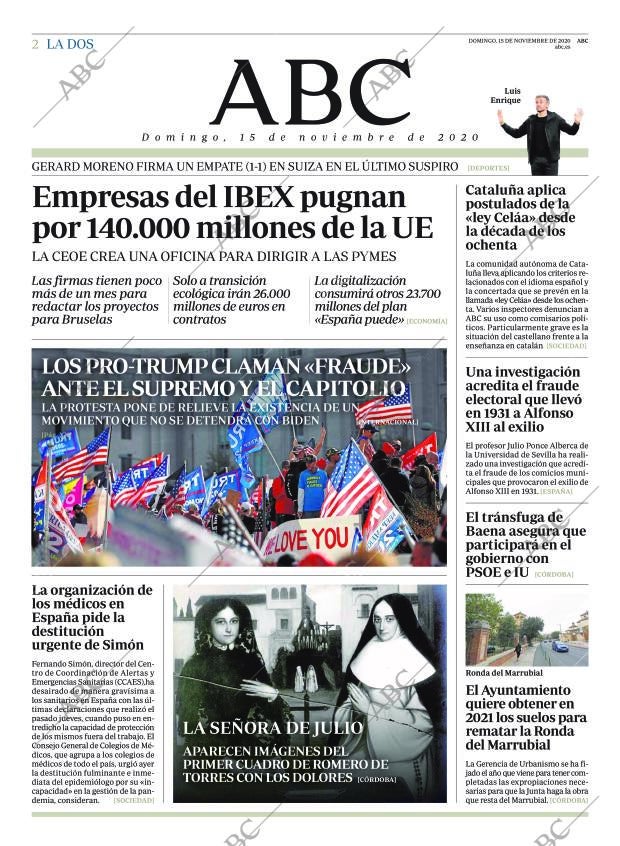 ABC CORDOBA 15-11-2020 página 2