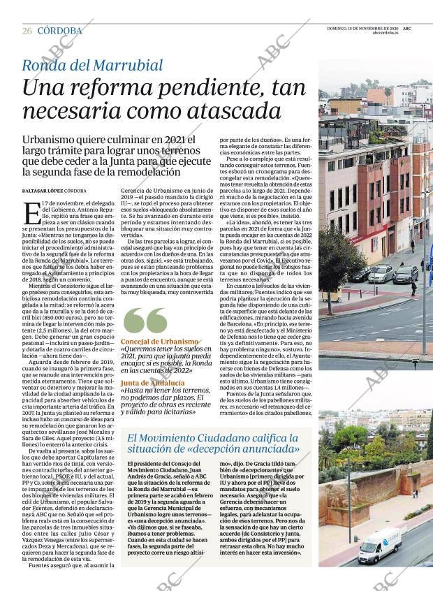 ABC CORDOBA 15-11-2020 página 26