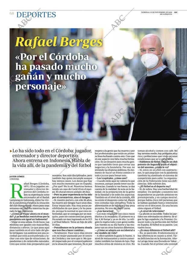 ABC CORDOBA 15-11-2020 página 68