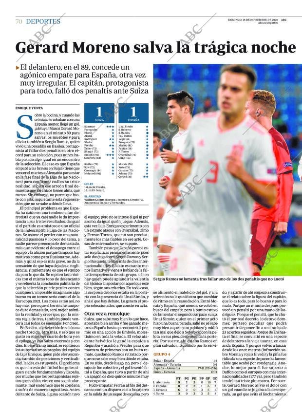 ABC CORDOBA 15-11-2020 página 70