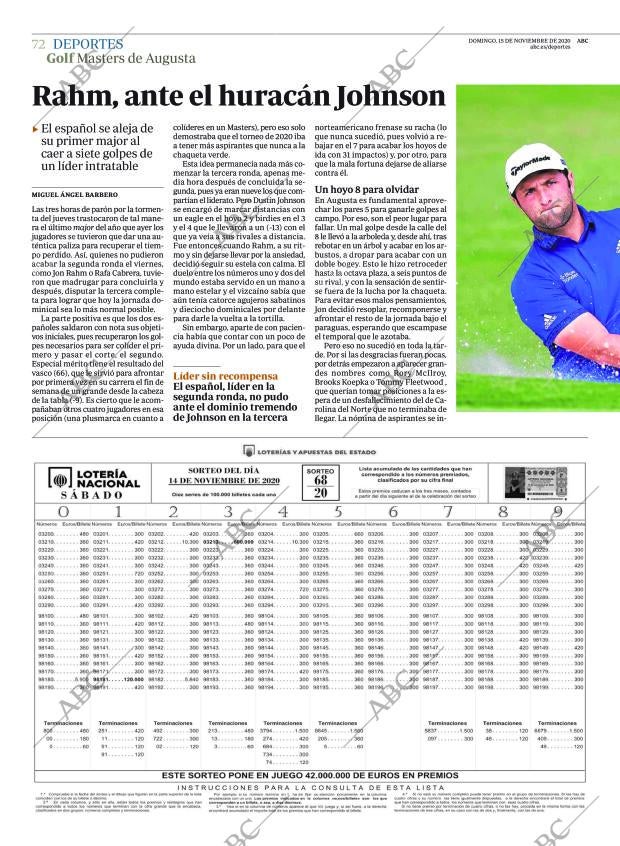 ABC CORDOBA 15-11-2020 página 72