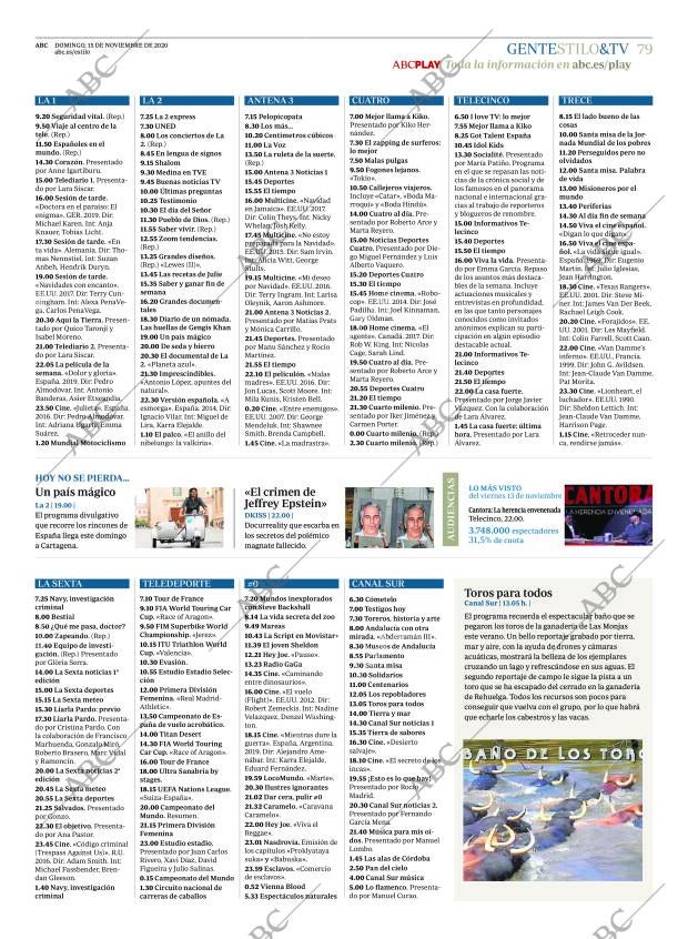 ABC CORDOBA 15-11-2020 página 79