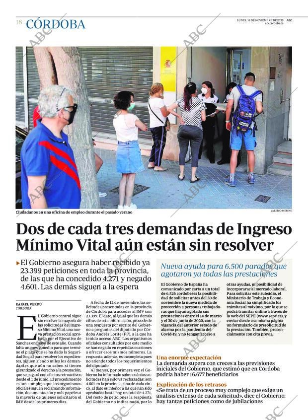 ABC CORDOBA 16-11-2020 página 18