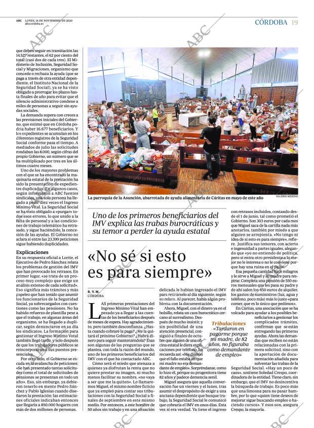 ABC CORDOBA 16-11-2020 página 19