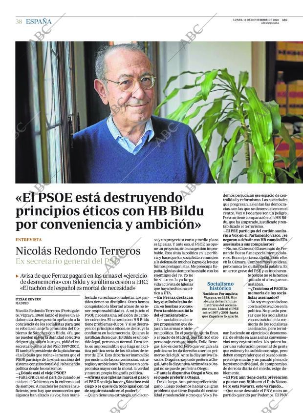 ABC CORDOBA 16-11-2020 página 38