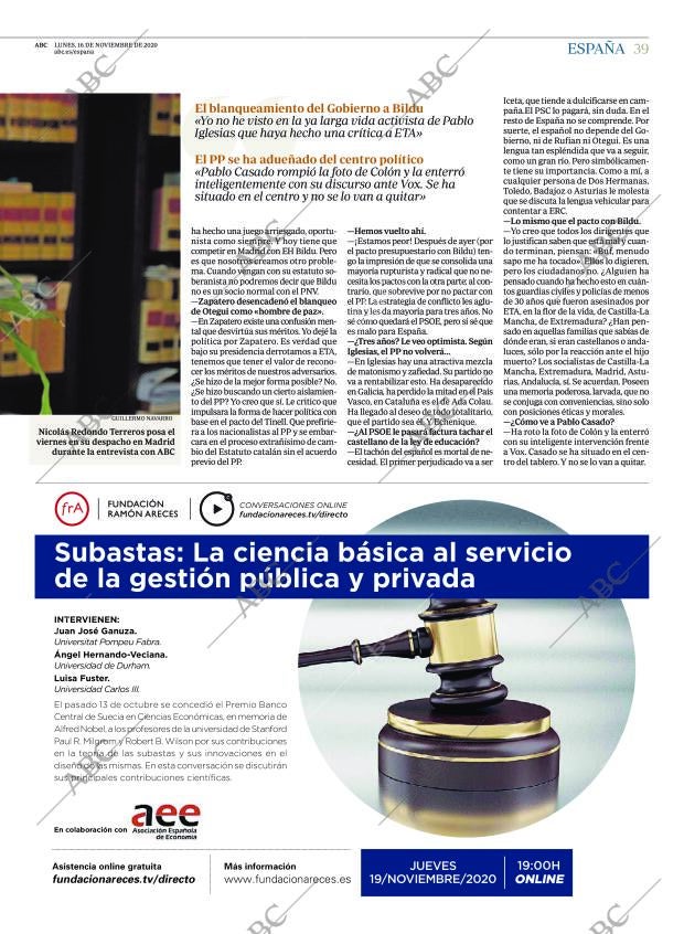 ABC CORDOBA 16-11-2020 página 39