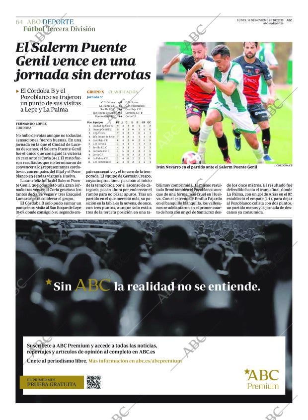 ABC CORDOBA 16-11-2020 página 64