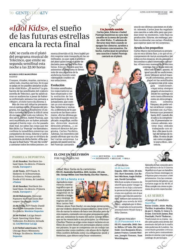 ABC CORDOBA 16-11-2020 página 70