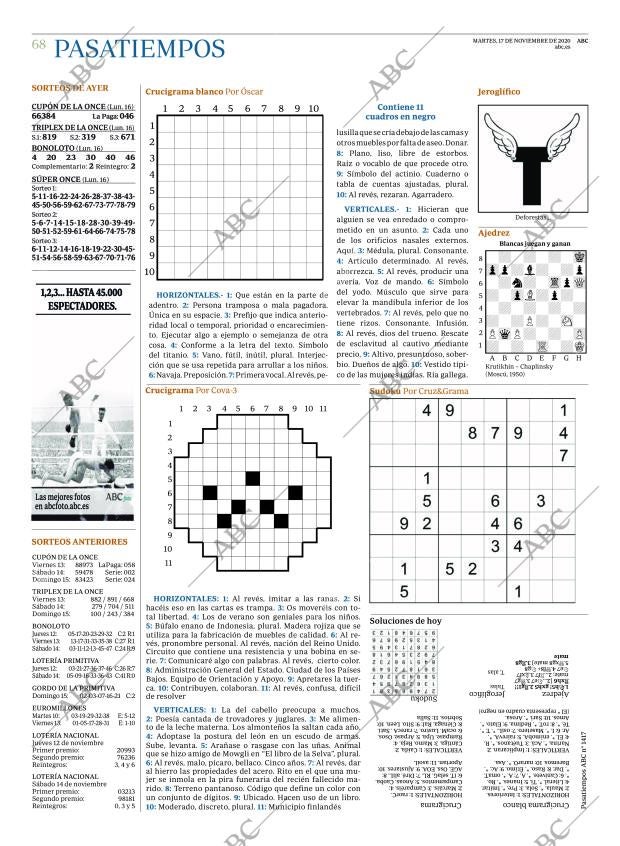 ABC CORDOBA 17-11-2020 página 68