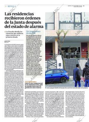 ABC SEVILLA 17-11-2020 página 20
