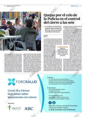 ABC SEVILLA 17-11-2020 página 23